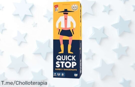 No dejes pasar el super chollo en quick stop el juego rápido que hace reír a todos con descuento brutal y precio loco compra ya esta oferta limitada antes que desaparezca