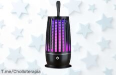 No dejes que los bichos te fastidien más noche limpia con la trampa eléctrica super potente que además es luz nocturna aprovecha este ofertón precio loco y corre ya oferta limitada