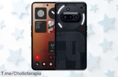 Nothing Phone 3a con cámara de 32 MP y zoom 30x en pantalla AMOLED brutal precio loco que vuela aprovecha este ofertón único antes de que se acabe