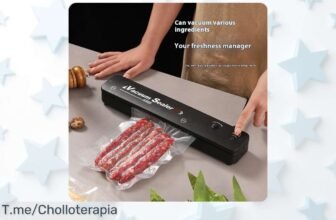 Nueva máquina selladora al vacío eléctrica con enlace de bolsas para conservar tu comida fresca más tiempo precio loco nunca visto aprovecha este ofertón antes que se agote