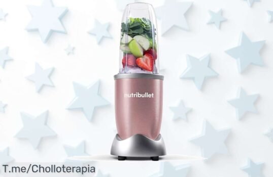 Nutribullet Pro 900W con vaso de 700ml a precio loco potencia única que exprime cada fruta y limpieza rápida Aprovecha este ofertón nunca visto ¡ultimas unidades no lo dejes escapar!