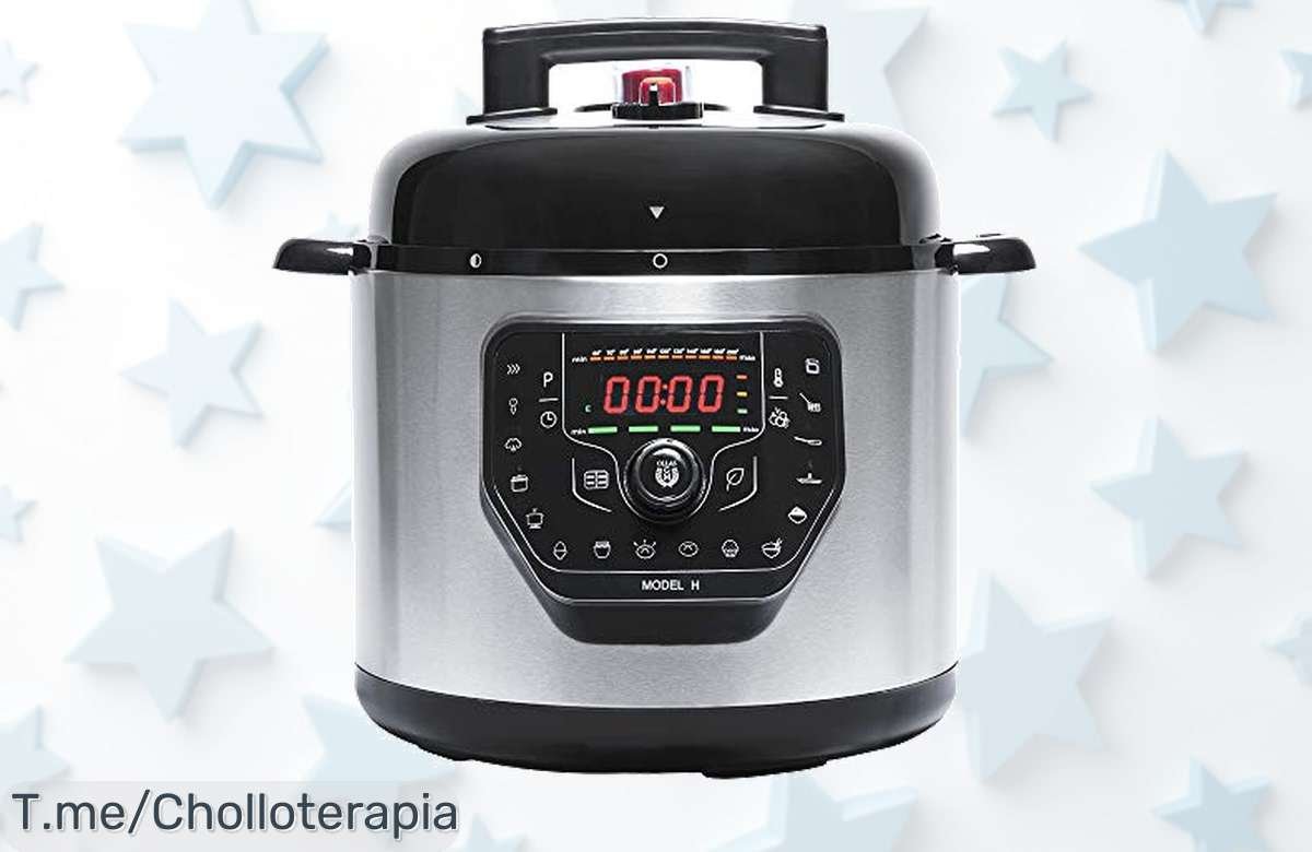 Olla Cecotec GM H capacidad 6 litros con sistema inteligente para cocinar rápido y fácil disfruta de un descuentazo brutal precio loco solo por tiempo limitado corre ya