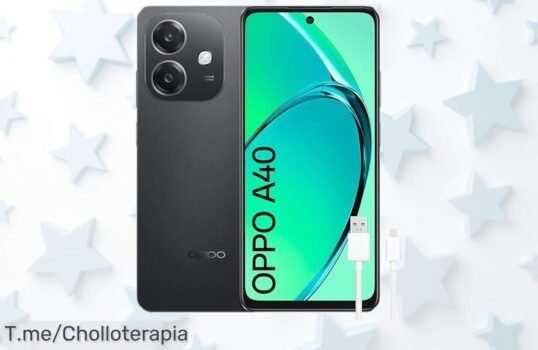 Oppo A40 con pantalla gigante y cámara brutal de 50 MP a un precio loco nunca visto aprovecha este ofertón único con descuento brutal antes que se agote ya