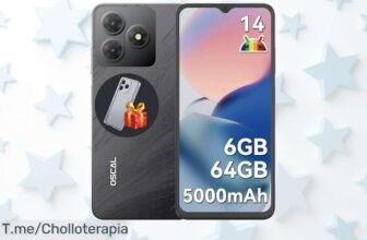 Oscal 2025 con Android 14 y batería gigante de 5000mAh es un ofertón nunca visto para disfrutar sin parar corre ya antes que se acabe este descuento brutal