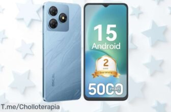 Oscal 2025 con pantalla gigante 90Hz y batería potente es un ofertón único que no dura para siempre aprovecha este descuento brutal nunca visto ¡compra ya!