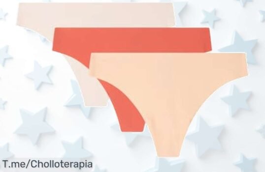 Pack 3 braguitas sin costuras naranja fluorescente súper estilosas con un descuento brutal para transformar tu ropa interior en un super chollo que se va volando ¡Corre ya!