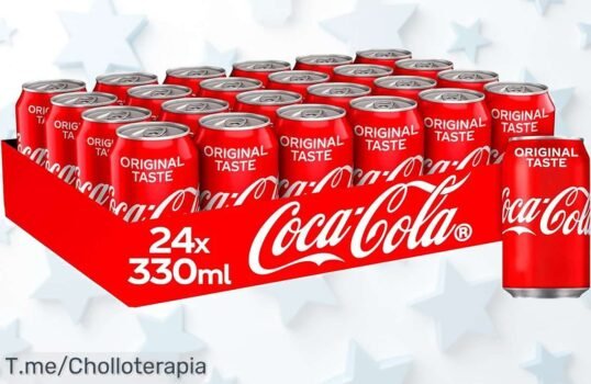 Pack de 24 latas CocaCola, Fanta y más con descuento brutal nunca visto refresca tus días a tope precio loco solo por tiempo limitado corre ya