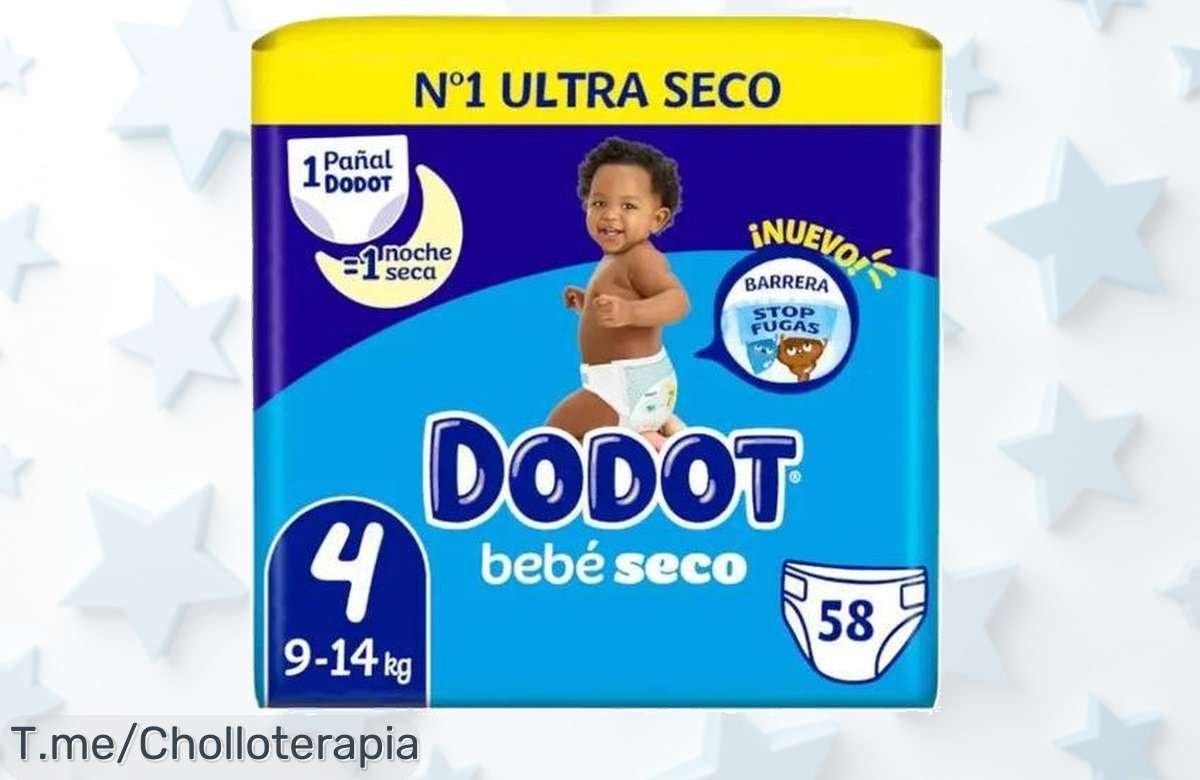 Pañales Dodot bebé-seco talla 4 con super chollo y caída de precio nunca vista disfruta noches secas sin líos aprovecha este ofertón único ¡compra ya que es precio loco!