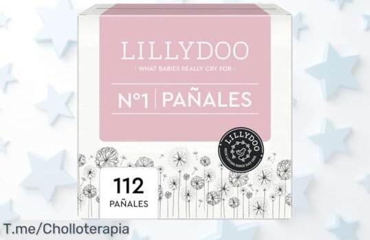 Pañales Lillydoo talla 1 con súper protección anti fugas y sin perfumes pieles sensibles oferta brutal único precio loco ¡corre que el super chollo nunca visto se acaba ya!