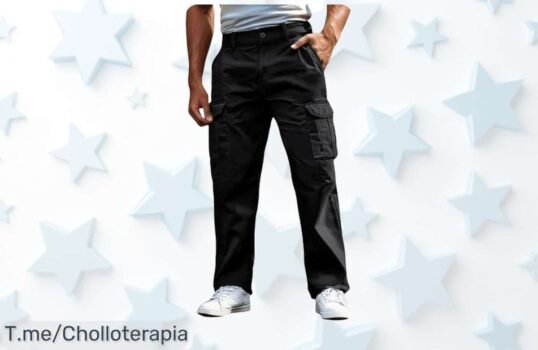 Pantalones cargo vintage para hombre con elasticidad top en precio loco y descuento brutal nunca visto acaba ya este super chollo único y exclusivo actúa rápido