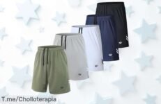 Paquete de 5 pantalones deportivos con tejido que absorbe sudor para máxima frescura y comodidad aprovecha este precio loco y súper chollo exclusivo ¡compra ya antes que se agote!