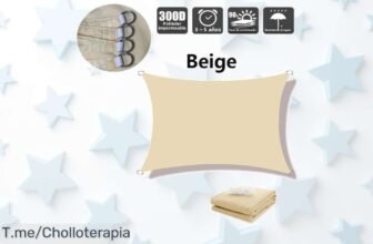 Parasol impermeable grande de algodón con súper protección sol y lluvia precio loco y descuento brutal único nunca visto aprovecha este ofertón urgente pocas unidades