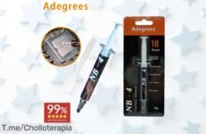 Pasta térmica súper chollo con conductividad brutal para enfriar tu PC al instante aprovecha este ofertón a precio de ganga antes que desaparezca la oferta nunca vista