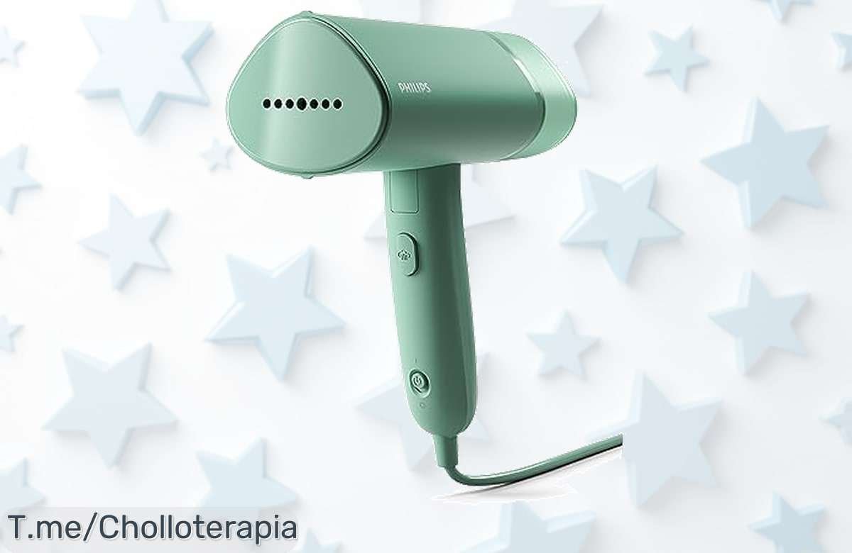 Philips Serie 3000 plancha vertical con vapor rápido que elimina arrugas y gérmenes al instante disfruta de un descuento brutal a precio de ganga solo por tiempo limitado actúa ya