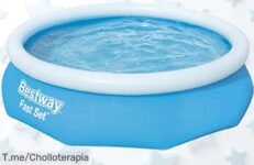 Piscina desmontable Bestway Fast Set con paredes ultra resistentes disfruta de un fresquito precio loco nunca visto corre y aprovecha este ofertón único