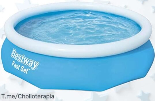 Piscina desmontable Bestway Fast Set con paredes ultra resistentes disfruta de un fresquito precio loco nunca visto corre y aprovecha este ofertón único