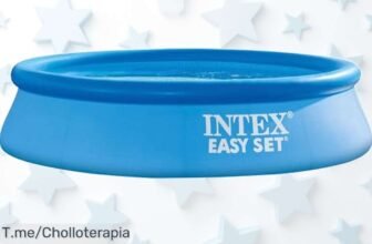 Piscina hinchable Intex súper resistente con montaje rápido disfruta ya de casi 2000 litros en este ofertón único precio loco y descuento brutal corre que vuelan