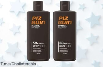 Piz Buin Allergy Protector SPF 50+ pack de 2 con absorción rápida y máxima protección para piel sensible precio loco oferta limitada no esperes más lleva este super chollo ahora