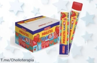 Polos Flash XL sabor cereza en caja de 30 unidades con descuento nunca visto disfruta cada sorbo gigante a precio loco aprovecha este ofertón que vuela rápido