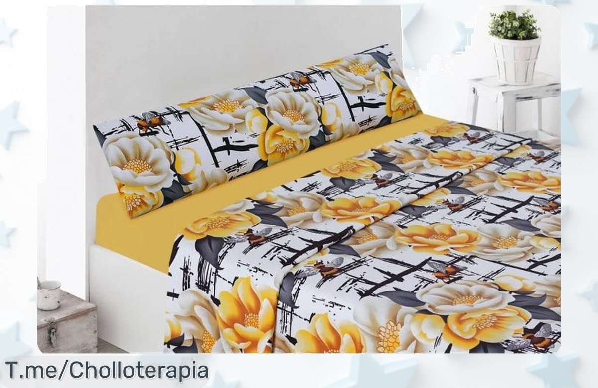 Printex Home juego de sábanas verano suave y fresquito con caída de precio brutal el mejor super chollo que no dura lleva tu oferta limitada ya antes que desaparezca