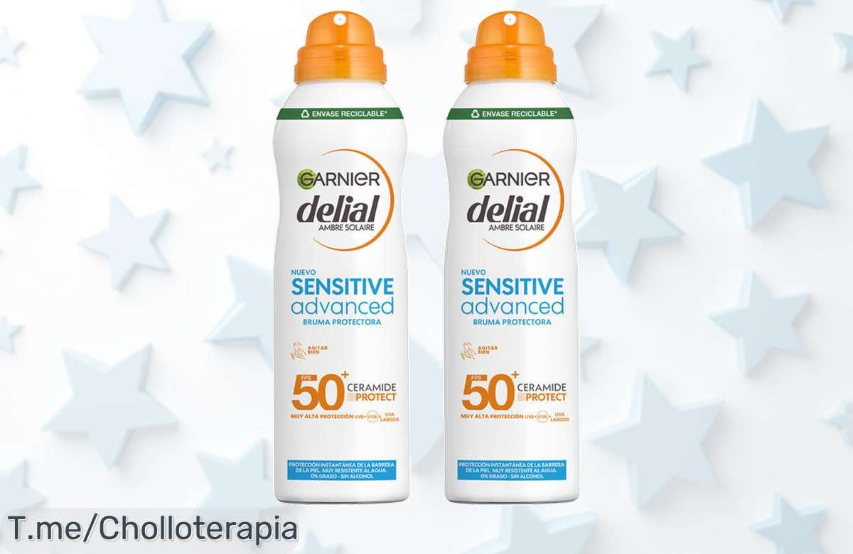 Protección delial piel sensible spf50 plus súper resistente agua y nada pegajoso precio de ganga nunca visto ¡aprovecha este super chollo antes que se agote!