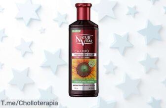 Protege tu color caoba con NaturVital ColourSafe keratina vegetal y filtro UV brillo espectacular este ofertón con descuento brutal precio loco limitado ¡corre ya!