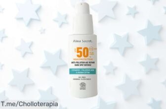 Protege tu piel con el antipollution mineral spf50 alma secret a un super chollo nunca visto con descuento brutal precio de ganga corre que vuelan las unidades