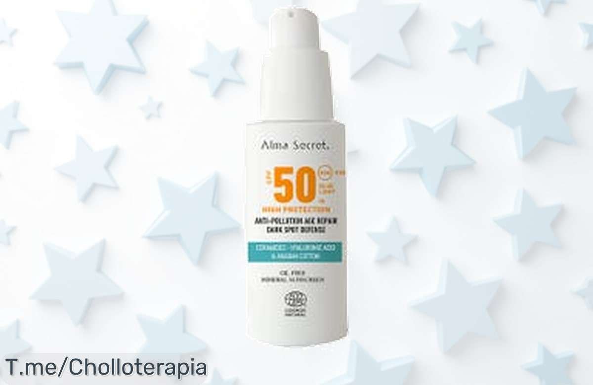 Protege tu piel con el antipollution mineral spf50 alma secret a un super chollo nunca visto con descuento brutal precio de ganga corre que vuelan las unidades