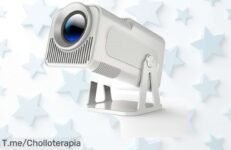 Proyector HY320 con Android 13, imagen Full HD y sonido Bluetooth disfruta tu cine en casa con este ofertón de precio loco descuento brutal por tiempo limitado corre ya
