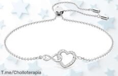 Pulsera Swarovski Infinity brillo único con corazón diseño irresistible super chollo nunca visto aprovecha esta oferta loca antes que desaparezca