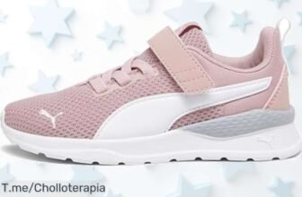 Puma Anzarun Lite para bebés con suela que no deja marcas y malla súper fresca a precio loco aprovecha este ofertón único antes de que se agoten las unidades