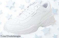 Puma Cilia Mode para mujer con amortiguación que cuida tus pasos y diseño ochentero único aprovecha este ofertón limitado antes de que desaparezca precio loco nunca visto