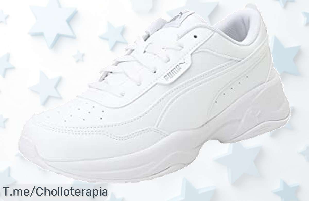 Puma Cilia Mode para mujer con amortiguación que cuida tus pasos y diseño ochentero único aprovecha este ofertón limitado antes de que desaparezca precio loco nunca visto