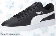 Puma Smash V2 L con suela súper resistente y cuero premium a precio loco un super chollo que nunca has visto aprovecha este ofertón de descuento brutal antes que se agote