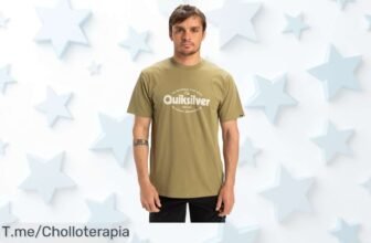 Quiksilver EV Shape all day SS para hombre con ajuste perfecto y diseño único precio loco nunca visto aprovecha este ofertón limitado antes que suba el precio de ganga
