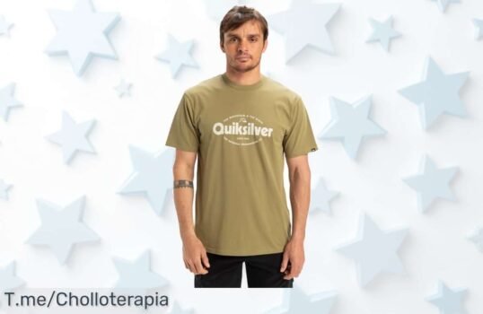 Quiksilver EV Shape all day SS para hombre con ajuste perfecto y diseño único precio loco nunca visto aprovecha este ofertón limitado antes que suba el precio de ganga