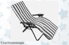 Reino Mansidi cojín tumbona con diseño top y raya gris precio de ganga que transforma tu espacio aprovecha este ofertón único antes de que desaparezca ya