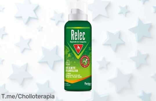 Relec fuerte familiar antimosquitos 125 ml con protección hasta 7 horas sin manos pegajosas aprovecha este super chollo y descuento brutal precio de ganga oferta limitada actúa ya