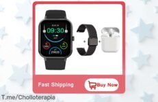 Reloj inteligente pantalla completa 183 pulgadas con monitor de sueño y altavoz aprovecha este ofertón único precio loco nunca visto ¡corre que vuelan las unidades!