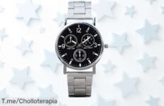 Reloj súper elegante y minimalista con correa segura a precio loco nunca visto aprovecha este descuento brutal y corre antes de que se agoten estas pocas unidades