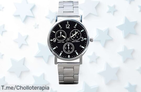 Reloj súper elegante y minimalista con correa segura a precio loco nunca visto aprovecha este descuento brutal y corre antes de que se agoten estas pocas unidades