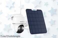 Reolink 4K súper cámara sin cables con giro 360 y visión nocturna en color un descuentazo nunca visto para proteger tu hogar aprovecha este super chollo ya