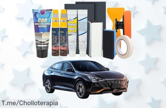 Repara los arañazos de tu coche como un pro con este kit completísimo y colores perfectos precio loco que deja la pintura impecable aprovecha este super chollo oferta limitada corre ya