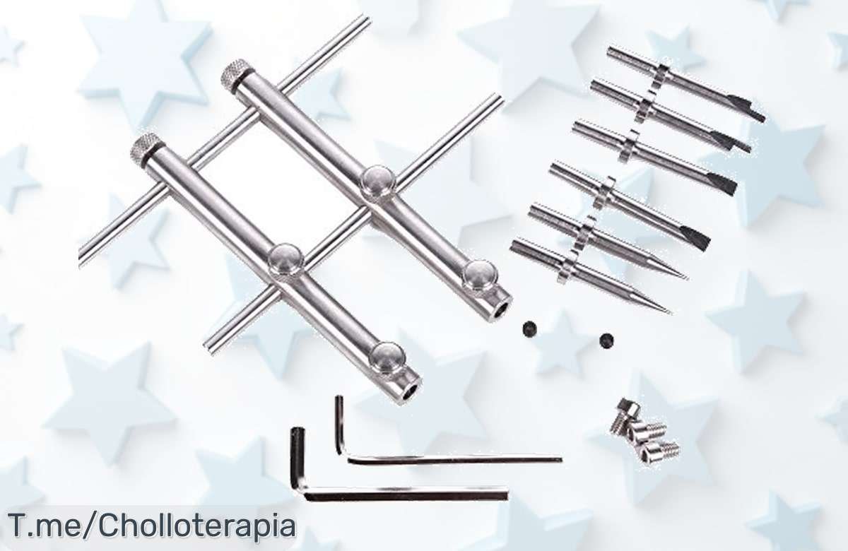 Repara tu lente réflex con la llave inglesa 3 en 1 súper resistente ajustable a cualquier medida aprovecha este precio loco y descuento brutal limitado ¡no dejes pasar este super chollo!