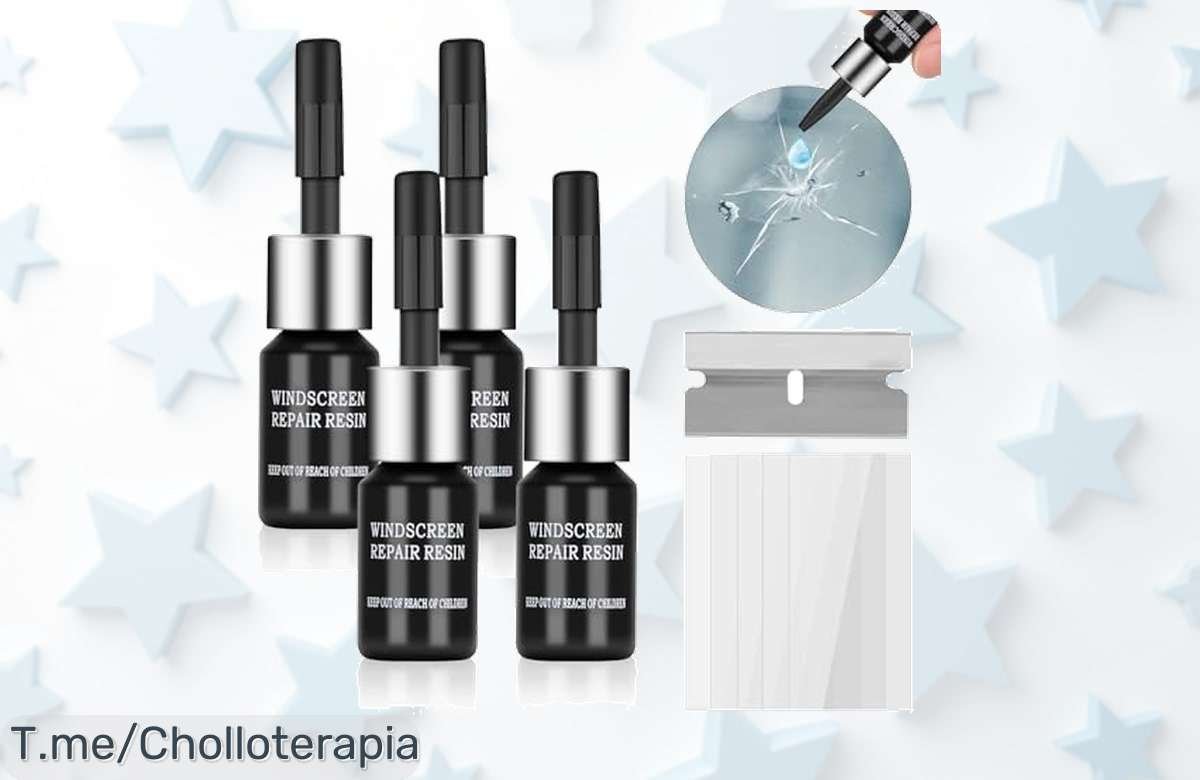 Repara ya tu parabrisas en 20 minutos con el kit que todos quieren ¡precio loco y descuento brutal por tiempo limitado corre antes que se acabe este super chollo!