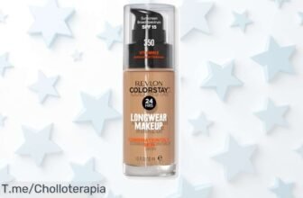 Revlon ColorStay base maquillaje con duración 24 horas y acabado mate a precio loco aprovecha este super chollo único controla el brillo ¡compra ya antes que se agote!