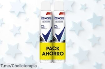 Rexona aerosol 2x200ml con protección invisible que dura 72h activándose al moverte precio loco y descuento brutal no dejes pasar este super chollo compra ya antes que se acabe