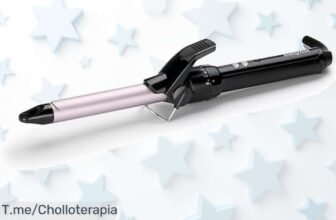 Rizador BaByliss 19 mm con calor ultra rápido para rizos perfectos sin frizz disfruta de un descuento brutal nunca visto lleva tu estilo al siguiente nivel ya precio loco oferta limitada actúa rápido