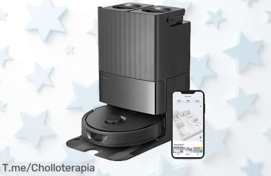 Roborock Qrevo succión brutal de 5500 Pa y mopa doble para limpieza impecable precio loco y descuento brutal único corre antes que se acabe este super chollo