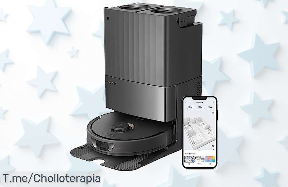 Roborock Qrevo succión brutal de 5500 Pa y mopa doble para limpieza impecable precio loco y descuento brutal único corre antes que se acabe este super chollo
